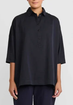 Casey Casey Cotton February Top In Black