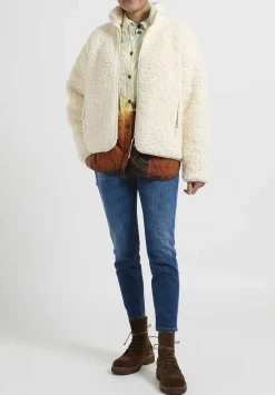 Jil Sander+ Cotton Fleece Zip-Up Sweatshirt In White