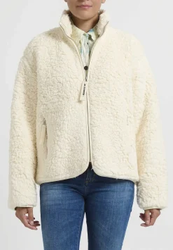 Jil Sander+ Cotton Fleece Zip-Up Sweatshirt In White