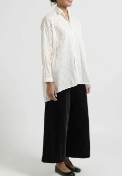 Daniela Gregis Cotton Fratello Larga Jeroni Top In Peach Pink