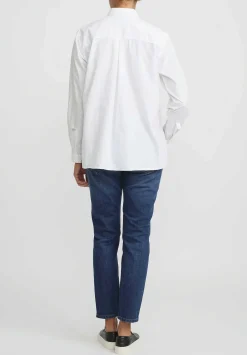 Bergfabel Cotton Loose Tyrol Shirt In White
