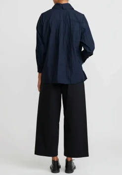 Daniela Gregis Cotton Pigiama Fondo Stretto Pants In Nero Black