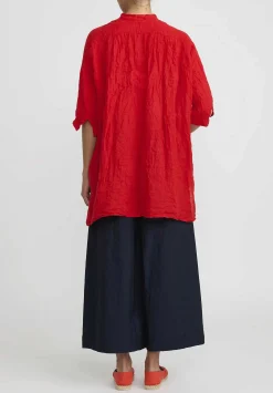 Daniela Gregis Cotton Pigiama Trousers In Navy Blue