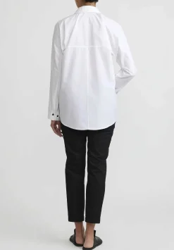 Jan-Jan Van Essche Cotton Poplin Shirt In White