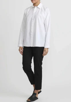 Jan-Jan Van Essche Cotton Poplin Shirt In White