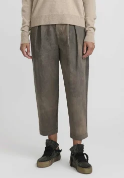 Uma Wang Cotton Psyche Pants In Dark Grey