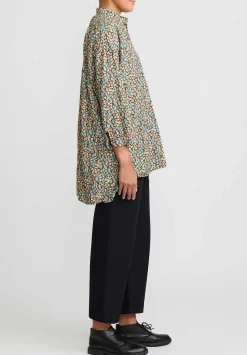 Daniela Gregis Cotton Sigaretta Elastico Pants In Nero Black