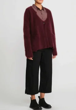 Rundholz Black Label Cotton Straight Leg Pants In Black