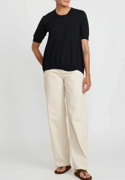 Uma Wang Cotton T-Shirt In Black