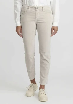 Closed Cotton Velvet Baker Jeans In Sea Grey