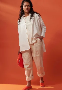 Toogood Draughtsman Cotton Poplin Shirt In Chalk White