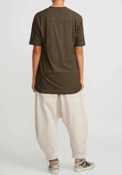 Rundholz Dip Drop Crotch Jogger Pant In Natural Sand