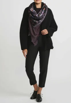 Boboutic Felted, Knit Short Coat In Black