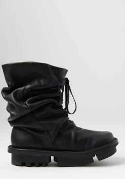 Trippen Gathered Pressure Boot In Black