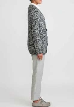 Wommelsdorff Hand Knit Cashmere & Silk Luna Cardigan