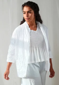 Issey Miyake Imprint Shirt In White