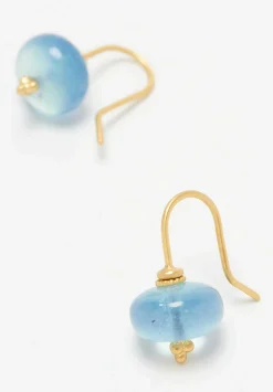 Prounis 22K, Aquamarine Baby Linea Earrings