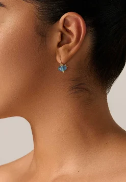 Prounis 22K, Aquamarine Baby Linea Earrings