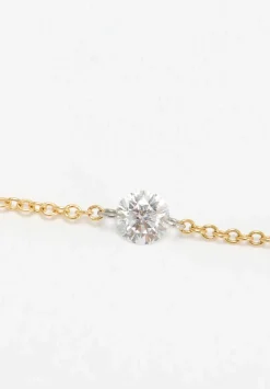 TAP by Todd Pownell 18K, Cable Chain Necklace With 13 Diamonds