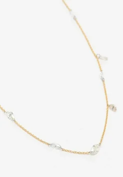 TAP by Todd Pownell 18K, Cable Chain Necklace With 9 Free Set Diamonds