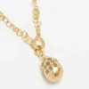 Tovi Farber 18K, Delicate Link & Champagne Diamond Necklace