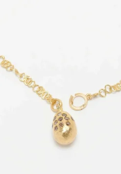 Tovi Farber 18K, Delicate Link & Champagne Diamond Necklace