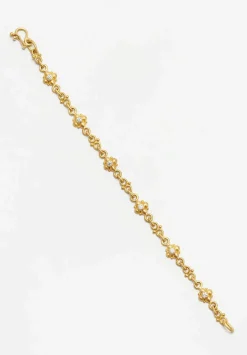 Denise Betesh 22K, Diamond Double Ball Chain Bracelet