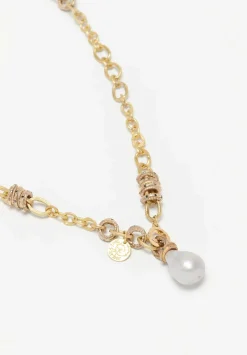 Tovi Farber 18K, Diamond Necklace With Pearl Pendant