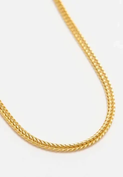 Prounis 22K, Duo Loop-In-Loop Chain With Fibula Clasp, 16 Inches