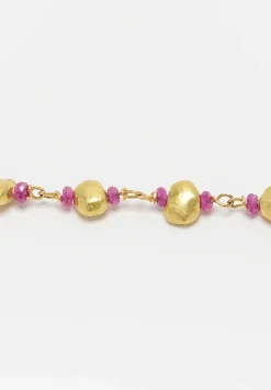 Greig Porter 18K, Gold And Ruby Necklace