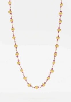 Greig Porter 18K, Gold And Ruby Necklace