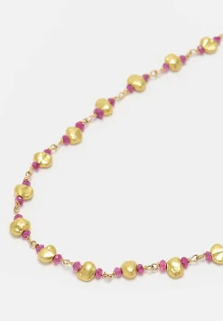 Greig Porter 18K, Gold And Ruby Necklace