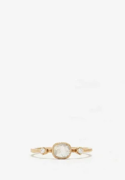 Yasuko Azuma 18K, Grey Diamond Muguet Ring Ii