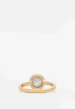 Yasuko Azuma 18K, Grey Diamond Ring