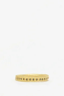 Tovi Farber 18K, Half Point Black Diamond Ring