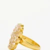 Pippa Small 18K, Herkimer Diamond Invisible Set Ring