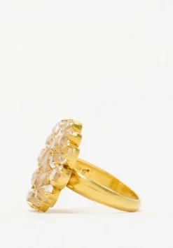 Pippa Small 18K, Herkimer Diamond Invisible Set Ring