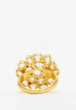Pippa Small 18K, Herkimer Diamond Invisible Set Ring
