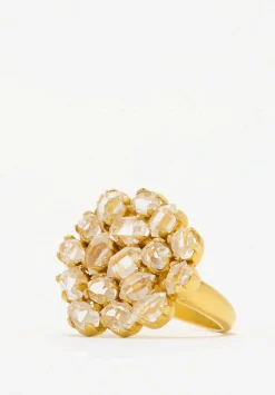 Pippa Small 18K, Herkimer Diamond Invisible Set Ring