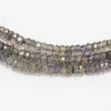 Denise Betesh 18K, 22K, Grey Sapphire 3-Strand Bracelet