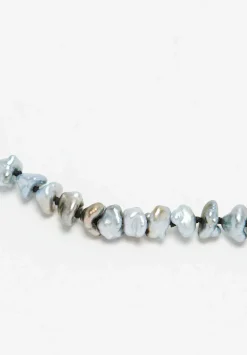 Denise Betesh 22K, 20K, Natural Tahitian Keshi Pearl Necklace