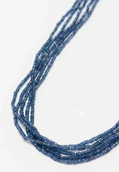 Denise Betesh 18K, 22K, Sapphire 5-Strand Necklace