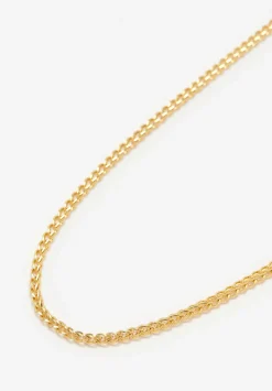 Prounis 18K, 22K, Solo Loop-In-Loop Chain With Diamond S Clasp