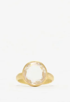 Pippa Small 18K, Kristallos Greek Crystal Ring