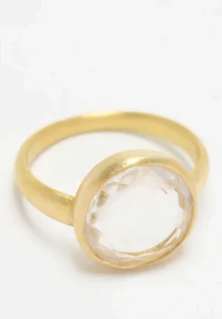 Pippa Small 18K, Kristallos Greek Crystal Ring