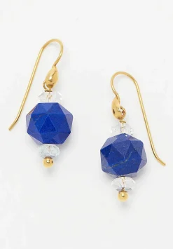 Greig Porter 18K, Lapis Lazuli And Herkimer Diamond Earrings