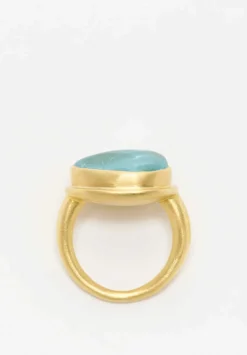 Pippa Small 18K, Light And Space Aquamarine Java Ring