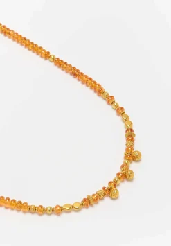 Greig Porter 18K, Mandarin Garnet And Gold Necklace