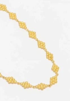 Prounis 22K, Nona Necklace With Large Fibula Clasp