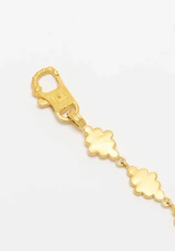 Prounis 22K, Nona Necklace With Large Fibula Clasp